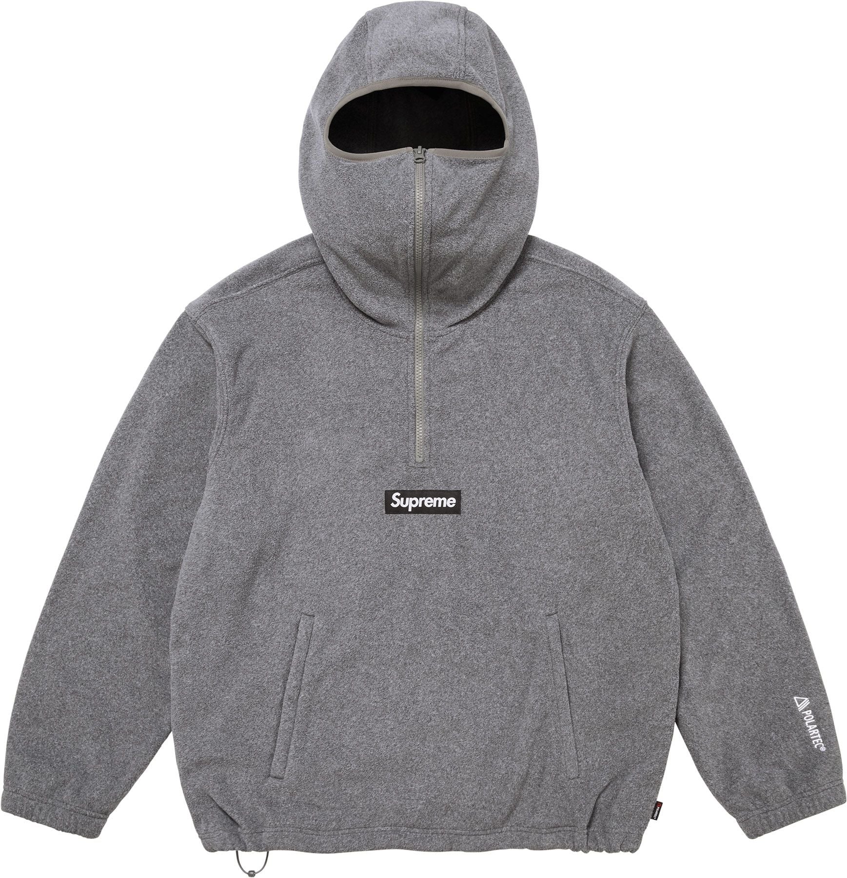 Polartec® Face Mask Half Zip Hooded Sweatshirt view 5